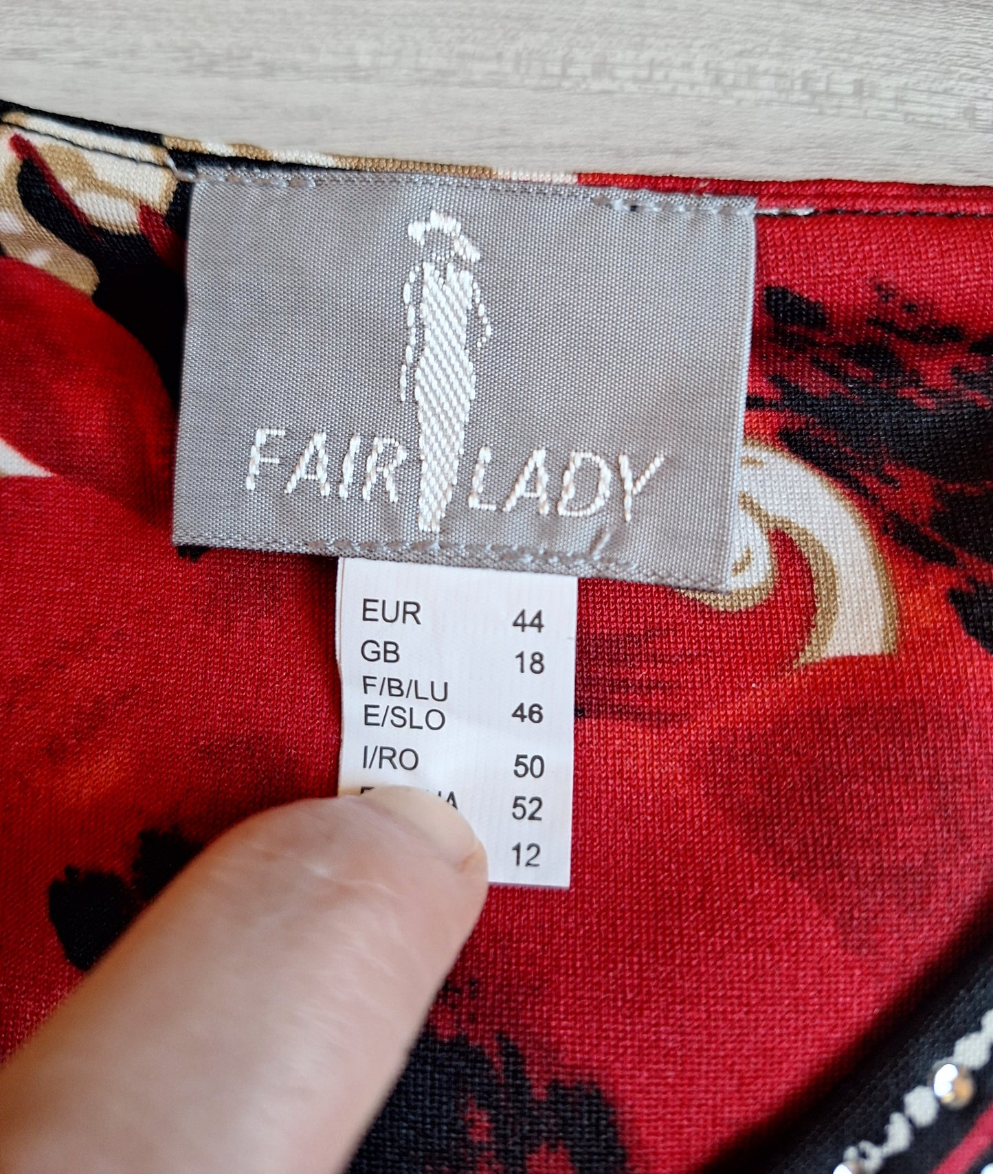Fair Lady Langarmshirt Ornament 44