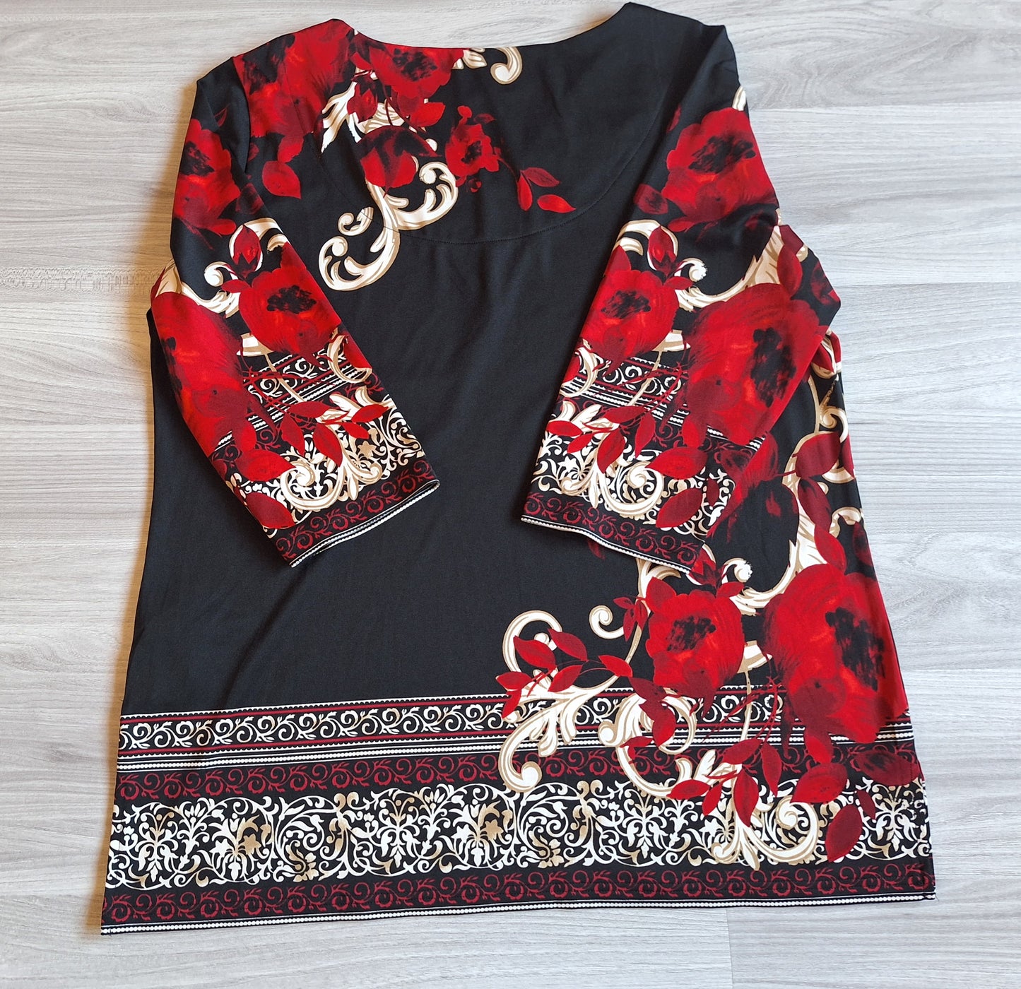 Fair Lady Langarmshirt Ornament 44