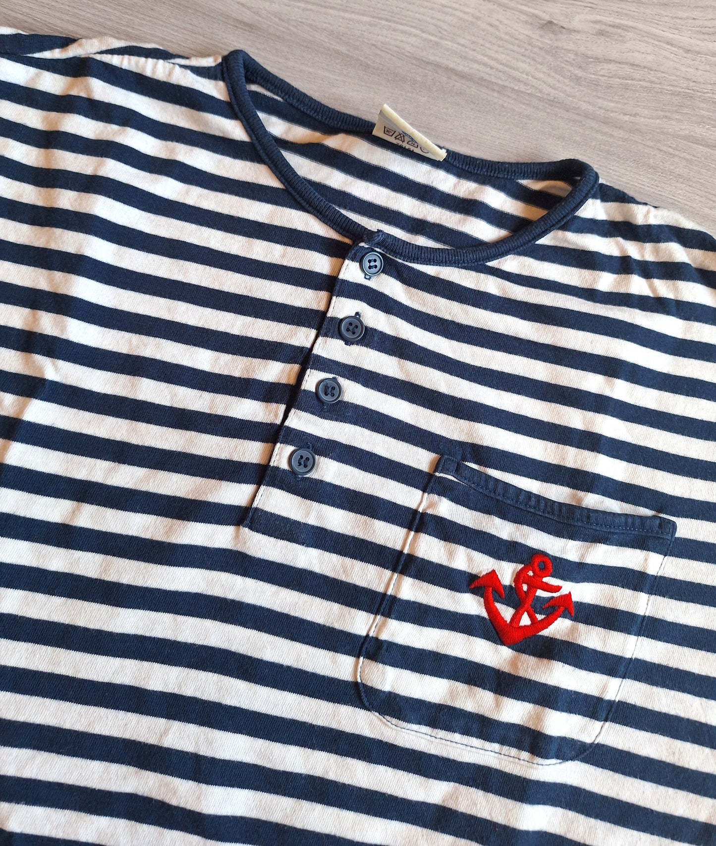 Yessica Shirt Ankerstickerei 42