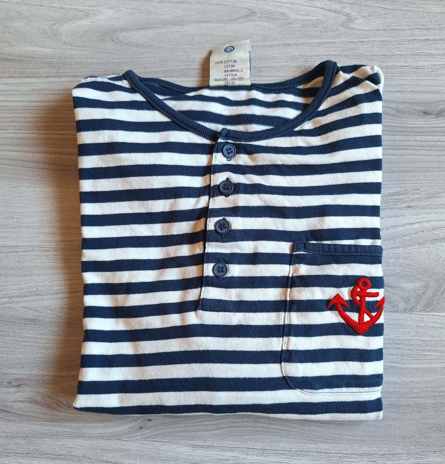 Yessica Shirt Ankerstickerei 42
