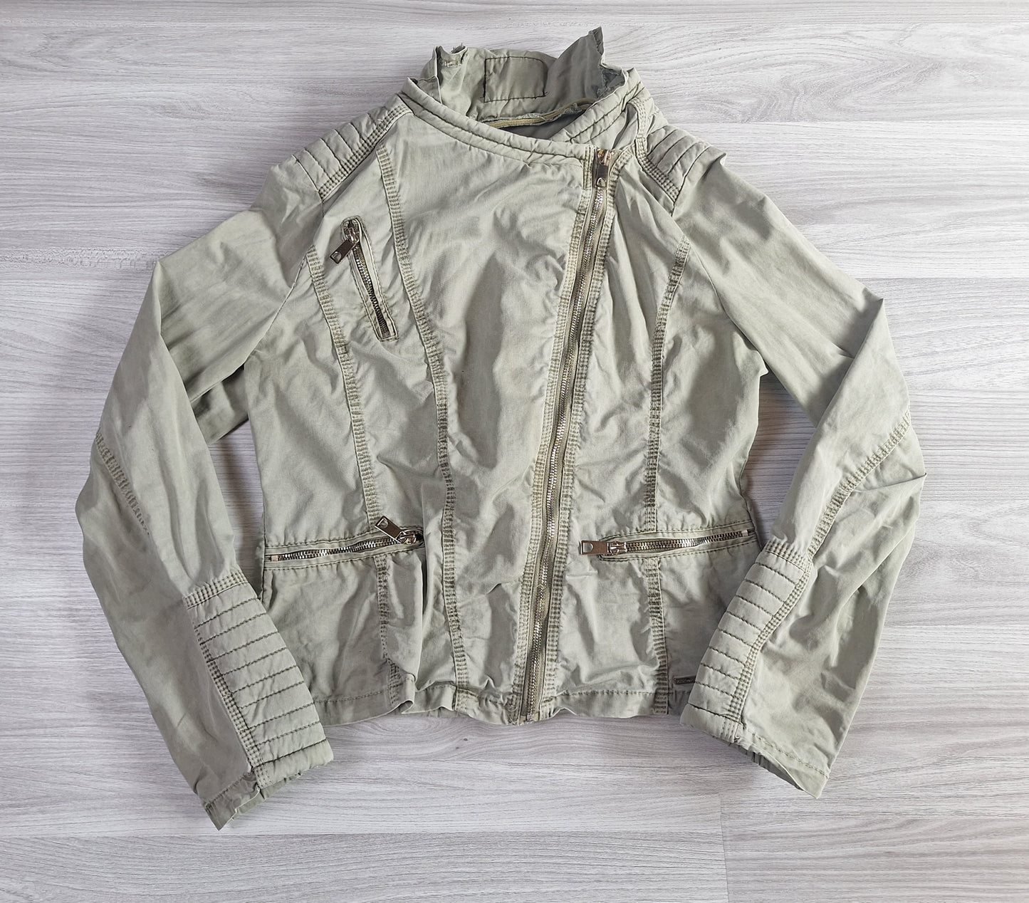 Rino & Pelle Bikerjacke Reißverschluss 38