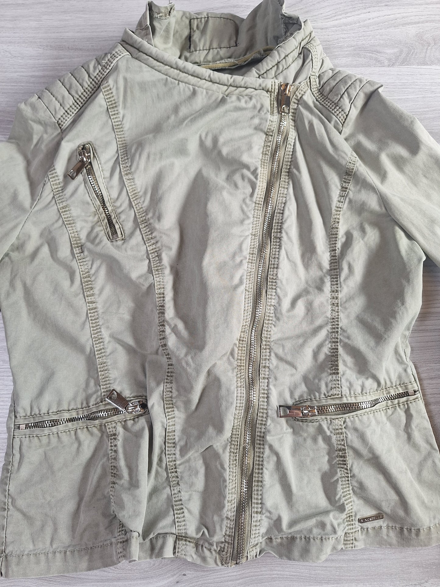 Rino & Pelle Bikerjacke Reißverschluss 38