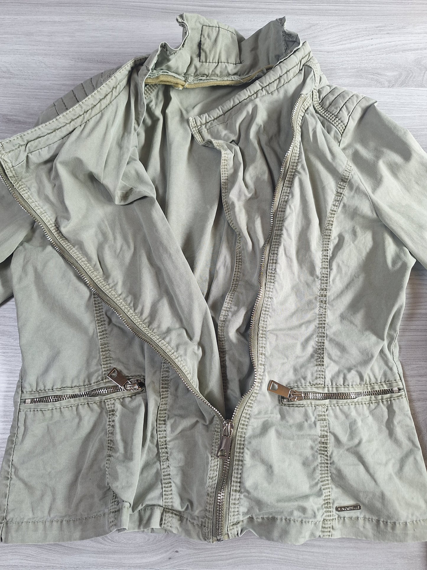 Rino & Pelle Bikerjacke Reißverschluss 38