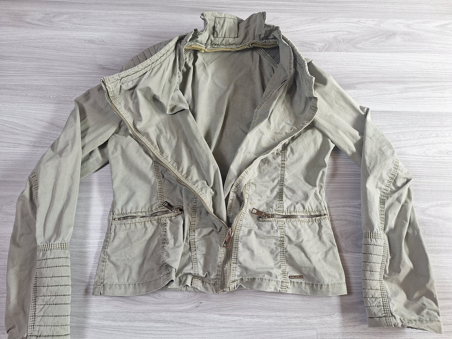 Rino & Pelle Bikerjacke Reißverschluss 38