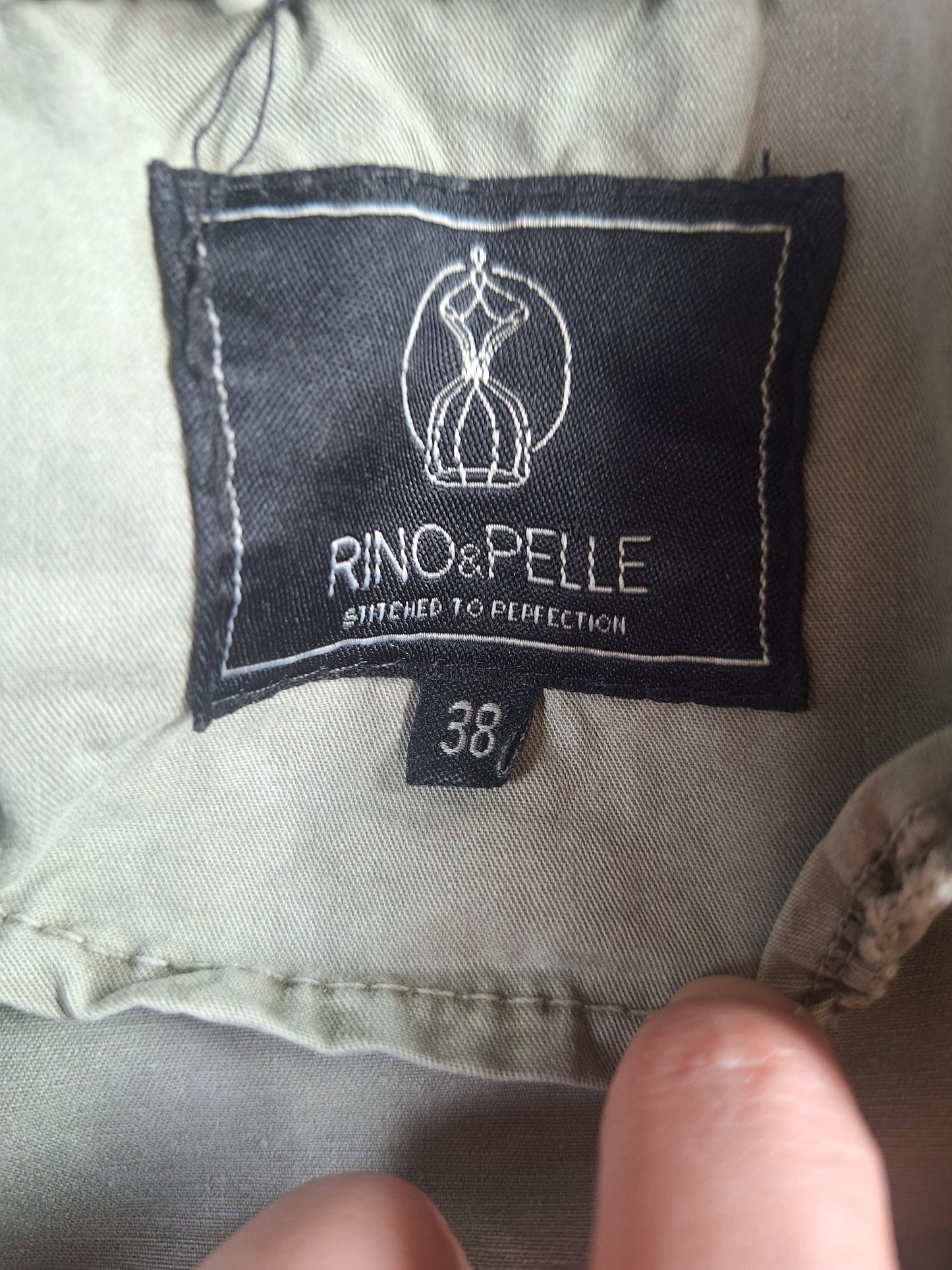 Rino & Pelle Bikerjacke Reißverschluss 38