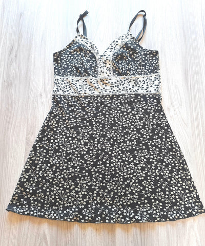 Spaghettikleid Floral 36