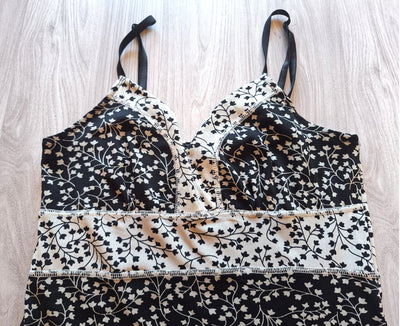 Spaghettikleid Floral 36