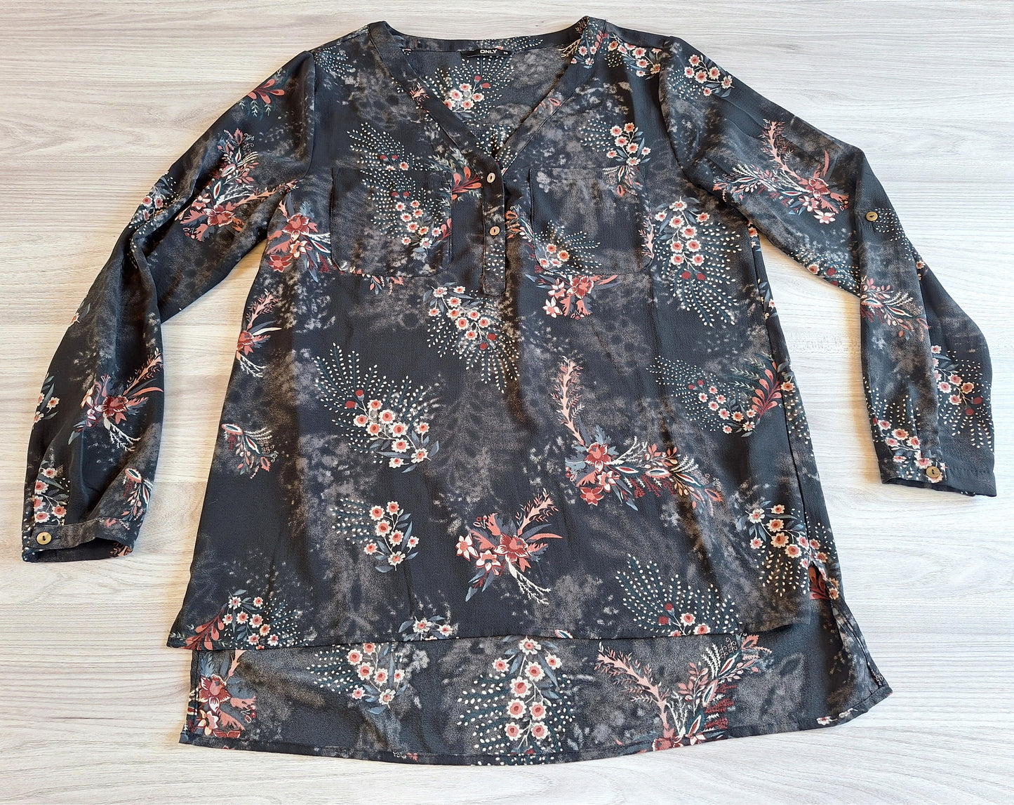 ONLY Bluse Blumenmuster 38