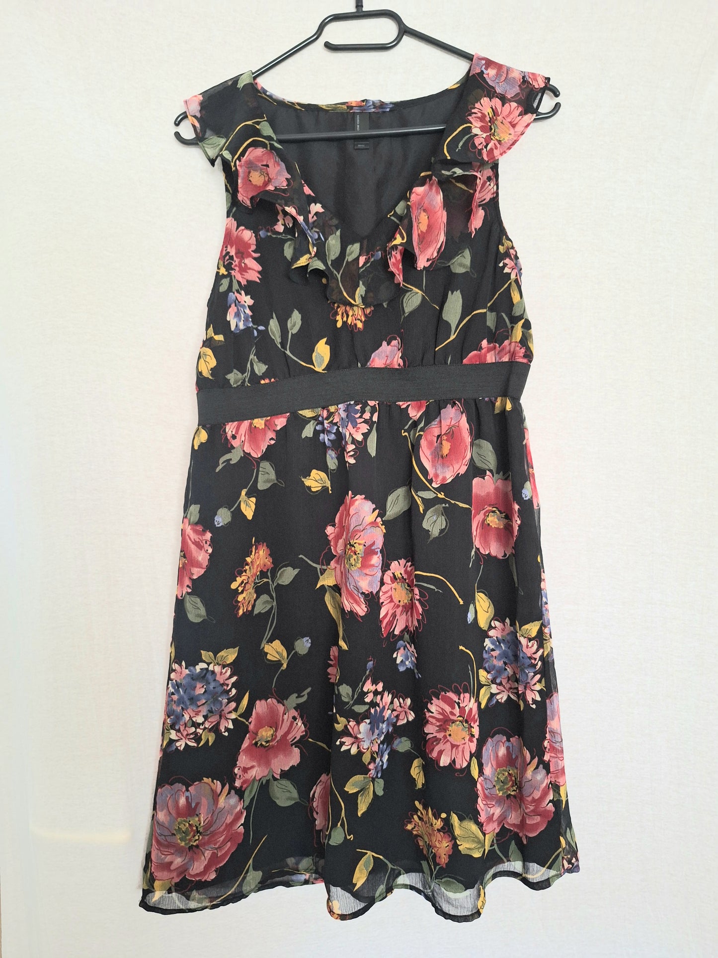Vero Moda Chiffonkleid Blumen 36