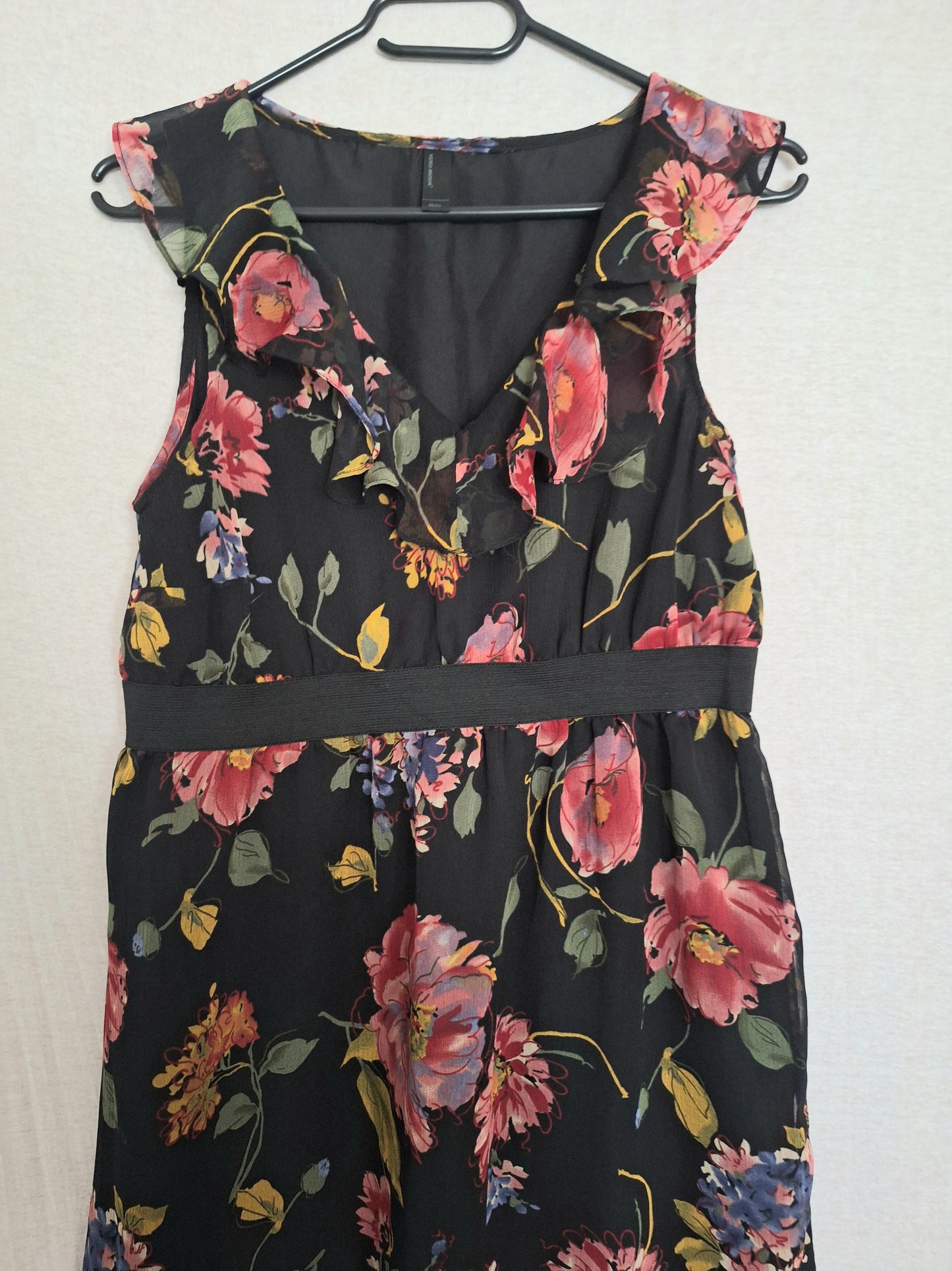 Vero Moda Chiffonkleid Blumen 36