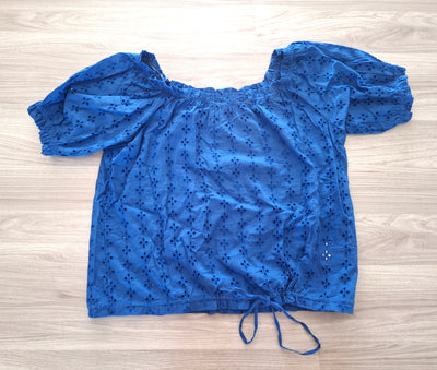 Page One Carmenshirt Lochstickerei 38