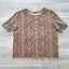 Zara Trafaluc Cropshirt Snake 36
