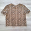 Zara Trafaluc Cropshirt Snake 36