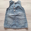 Topolino Jeanskleid Stickereien 68