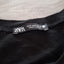 Zara Crop Shirt Rüschen 36