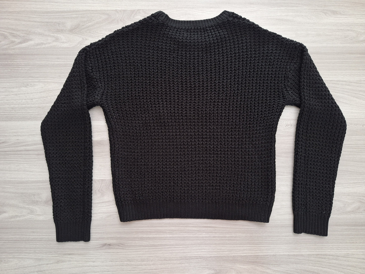 FB Sister Strickpullover Katzenmotiv 36