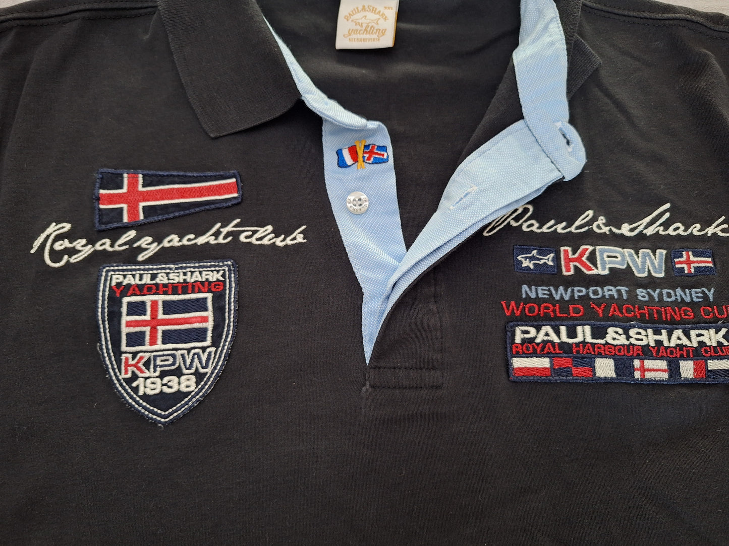 Paul & Shark Poloshirt Stickerei 3XL Original