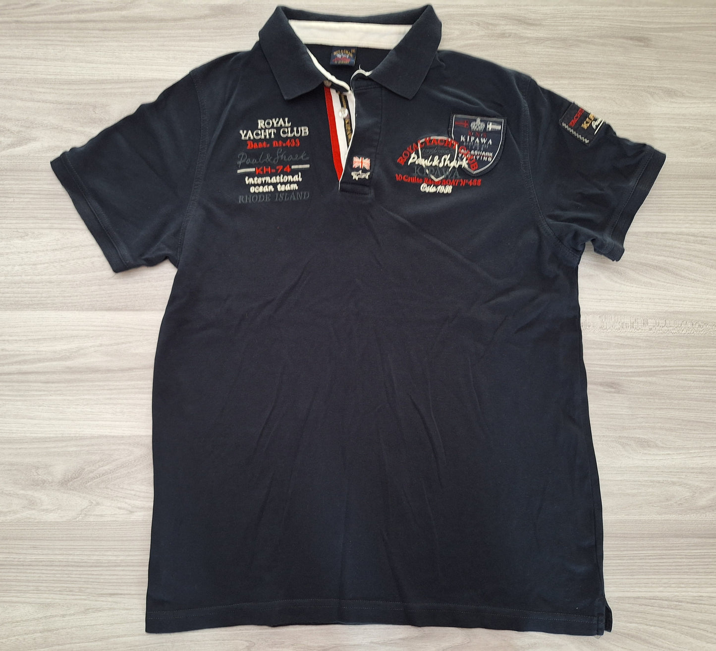 Paul & Shark Poloshirt Stickerei XXL Original