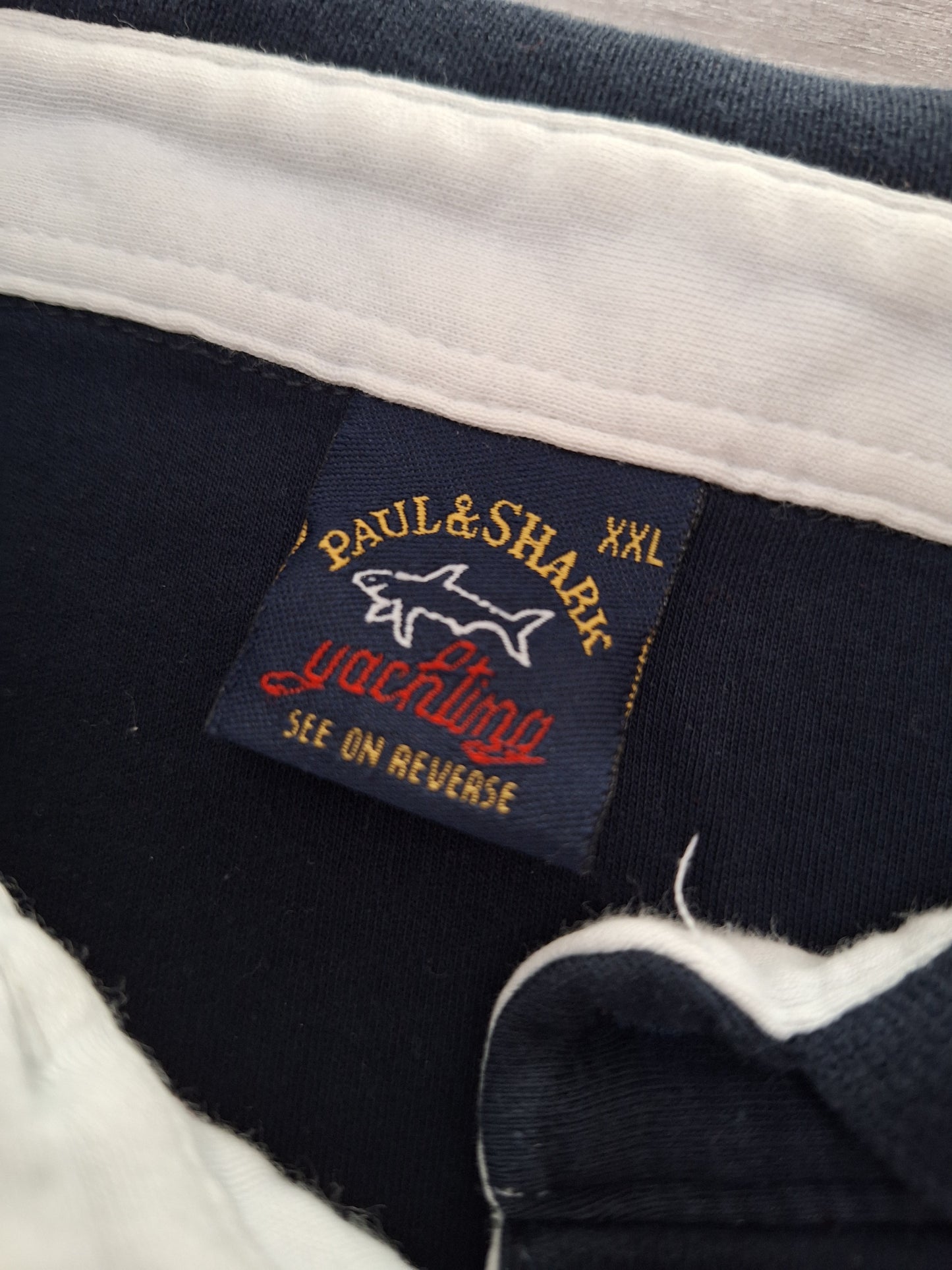 Paul & Shark Poloshirt Stickerei XXL Original