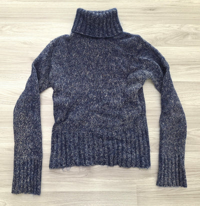 H&M Rollkragenpullover Glitzer 40