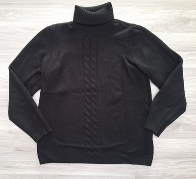 Hauber Rollkragenpullover Zopfmuster 40