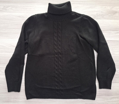 Hauber Rollkragenpullover Zopfmuster 40
