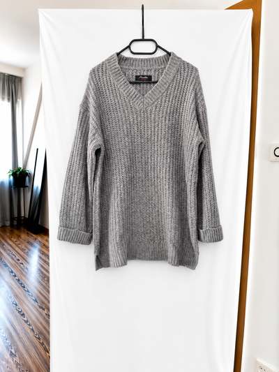 Aniston Strickkleid Longpullover 38
