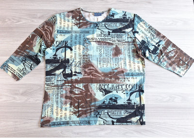 Encadée Langarmshirt Print 46