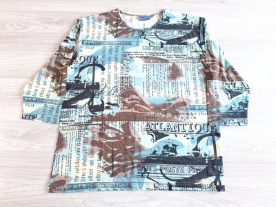 Encadée Langarmshirt Print 46