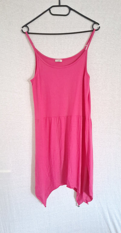 Tredy Trägerkleid Zipfelsaum 36