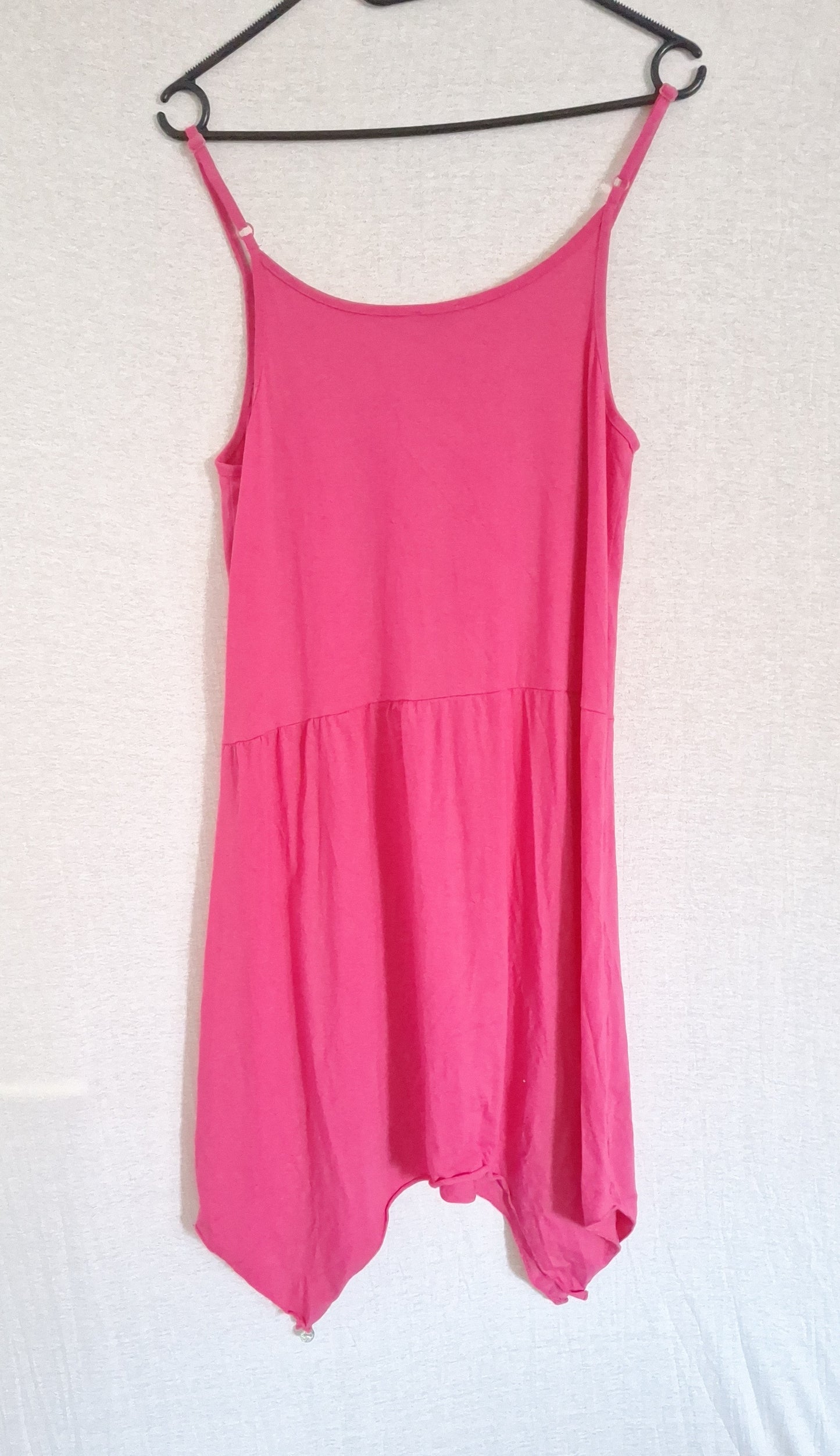Tredy Trägerkleid Zipfelsaum 36
