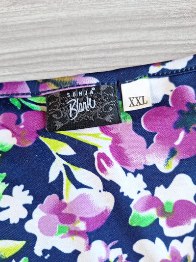 Sonja Blank Shirt Blumenmuster 46