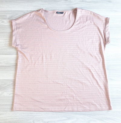 Janina T-Shirt Glitzerstreifen 36