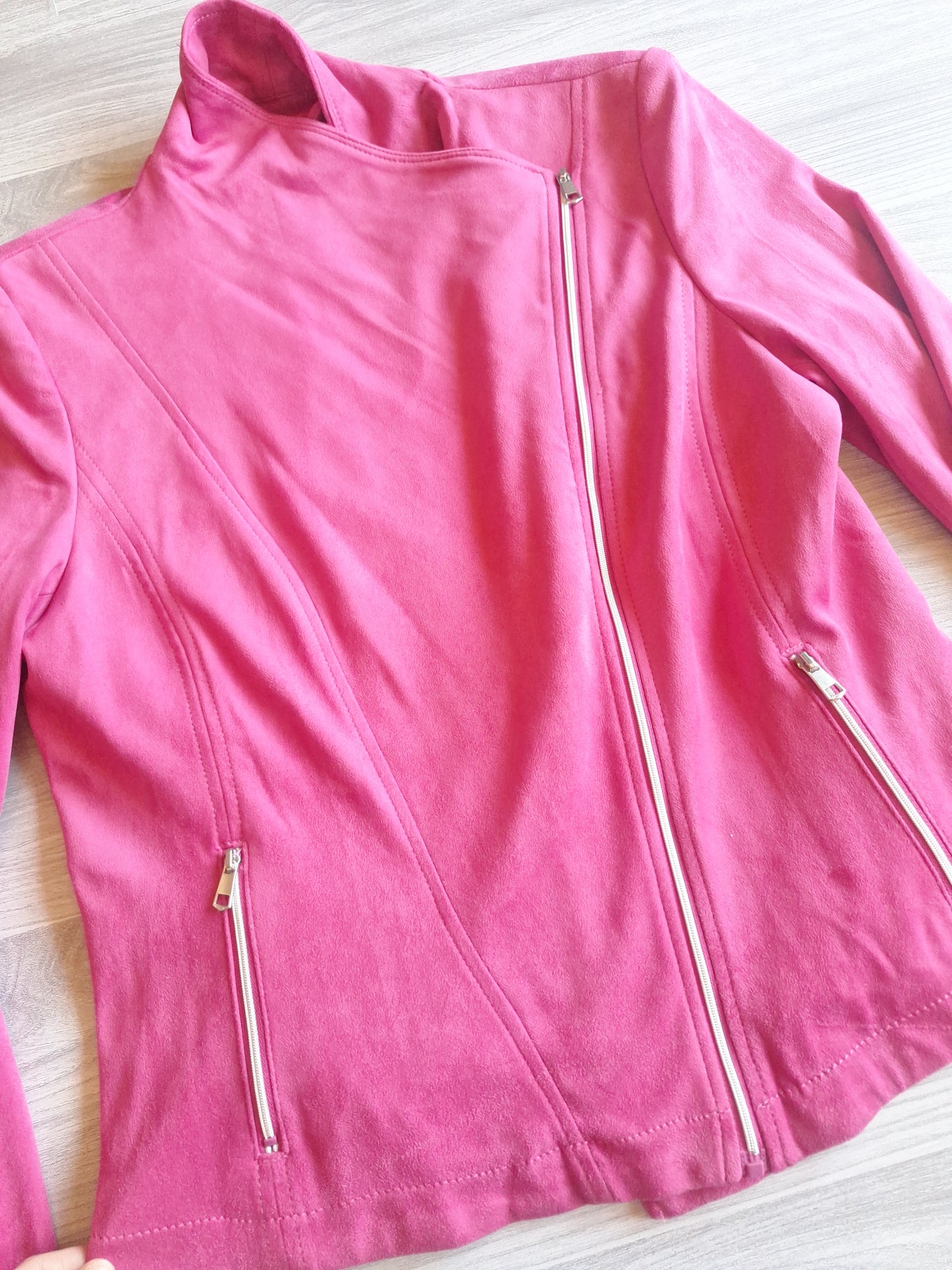 Betty Barclay Jacke Wildlederoptik 40