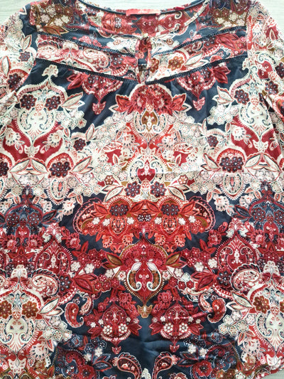 s.Oliver Bluse Paisleymuster 40