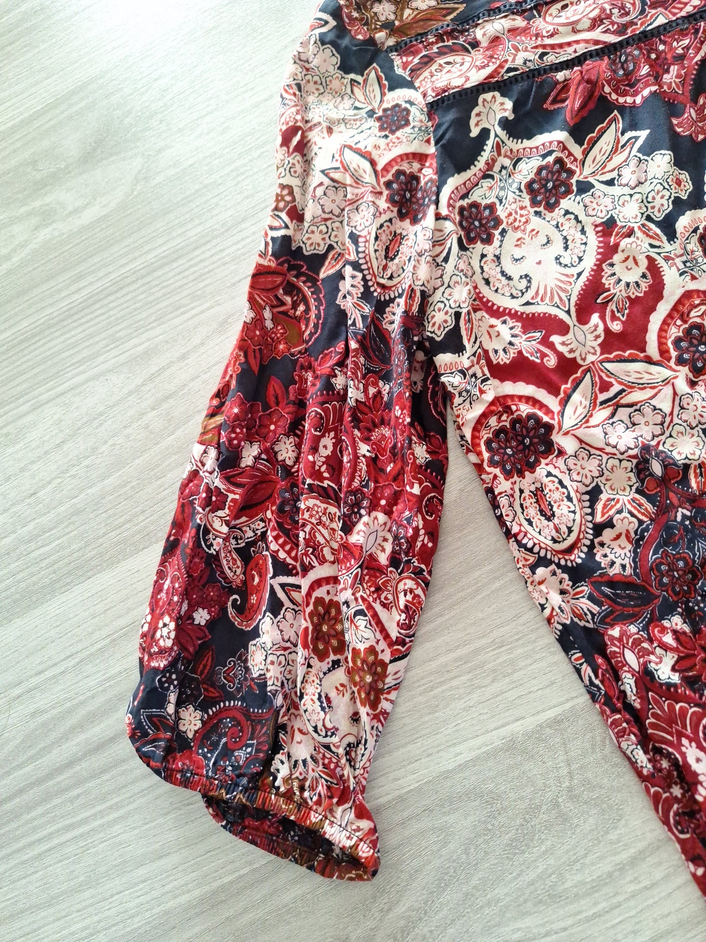 s.Oliver Bluse Paisleymuster 40