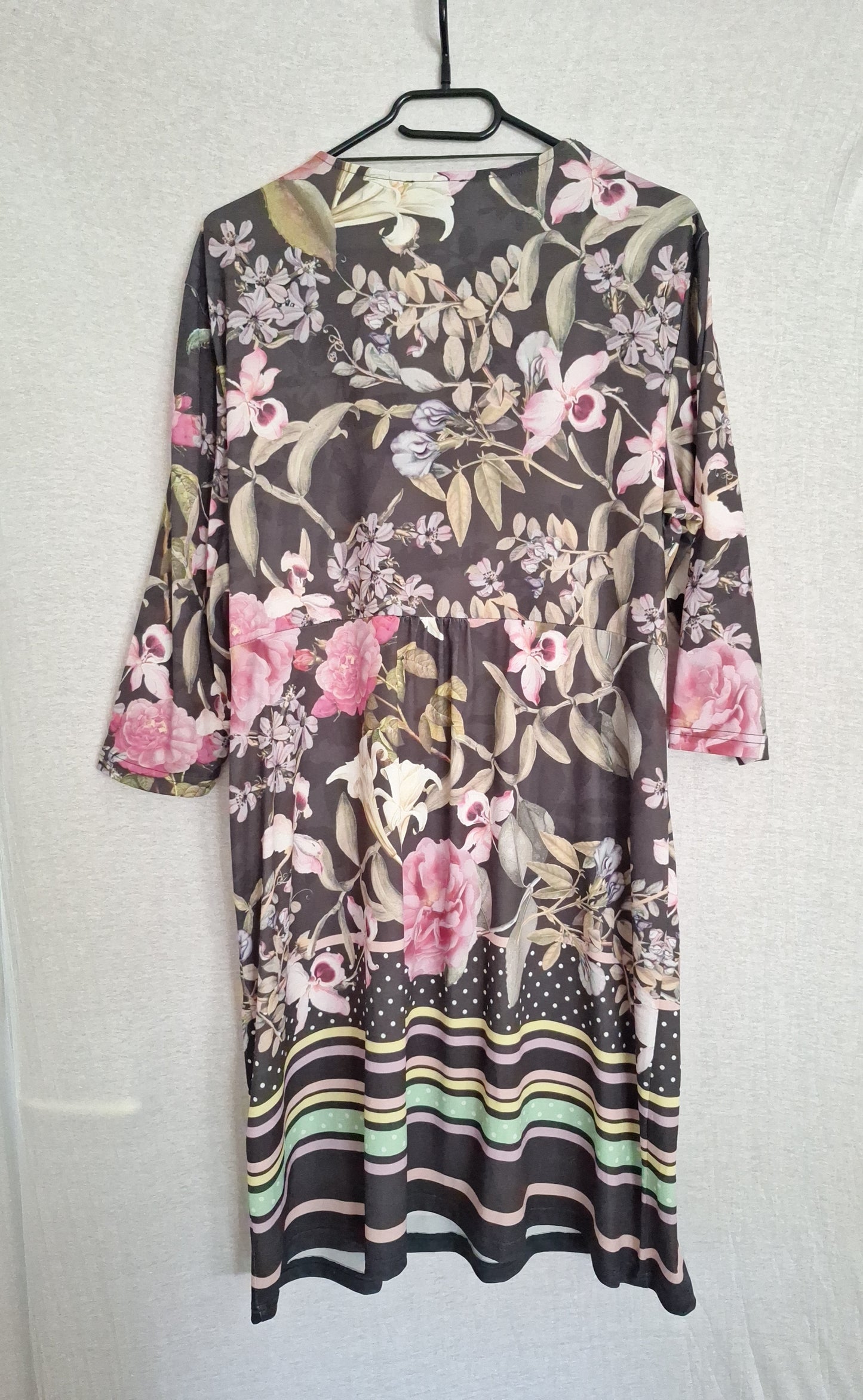 Taifun Midikleid Perlen 44
