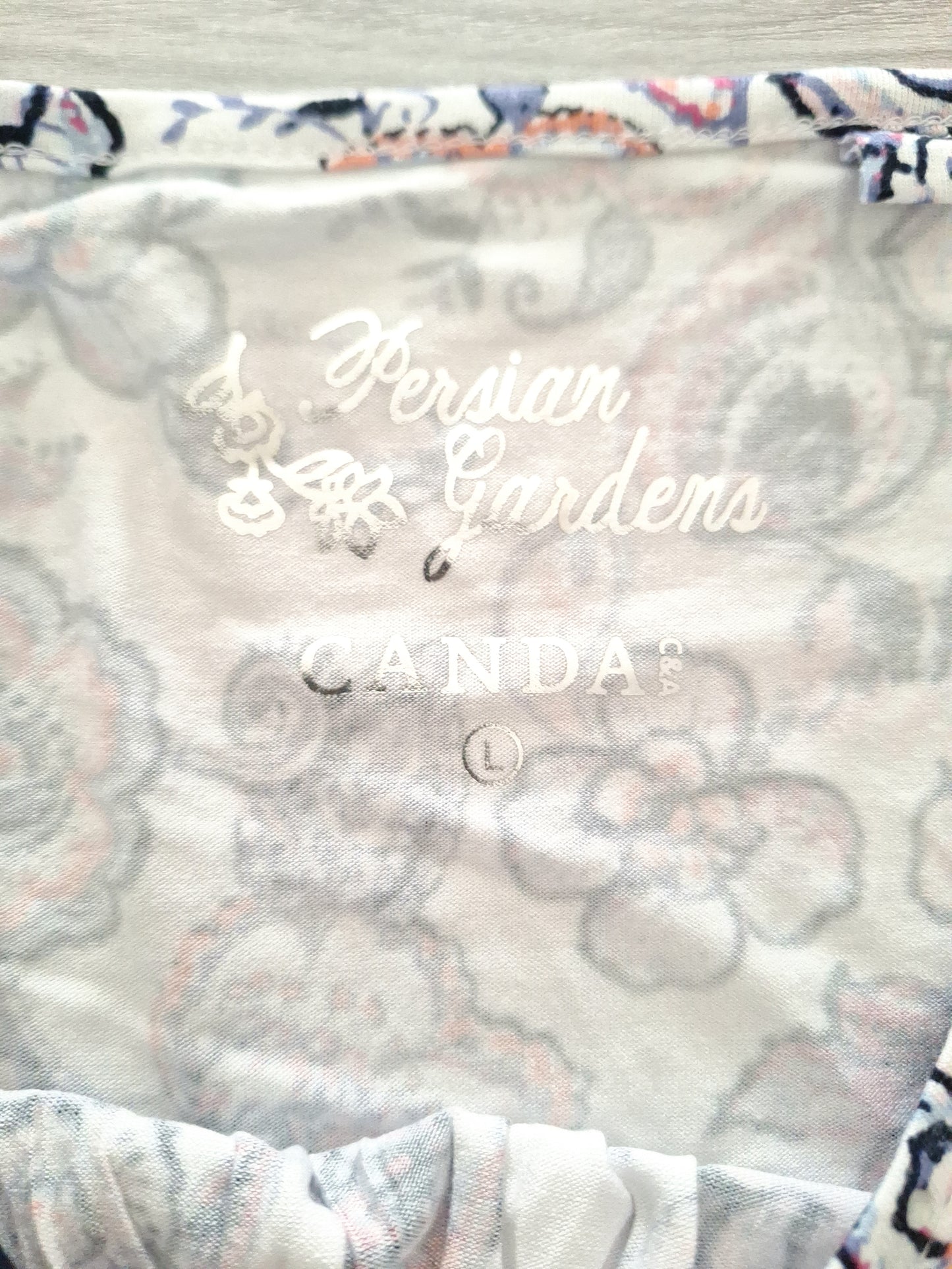 Canda T-Shirt Blumenmuster 40