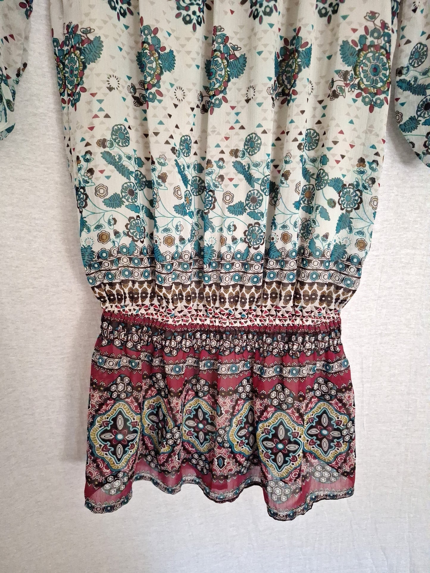 Colours Boho Kleid Ethnomuster 36
