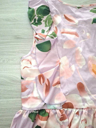Shein Peplumtop Blumenprint 38
