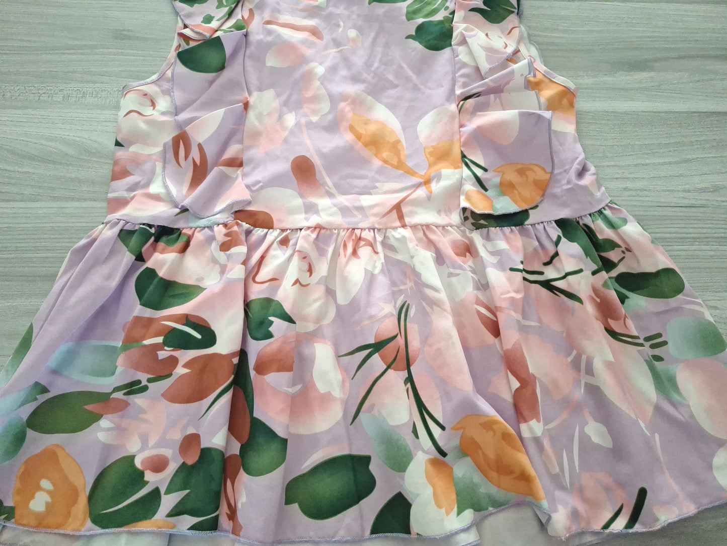 Shein Peplumtop Blumenprint 38