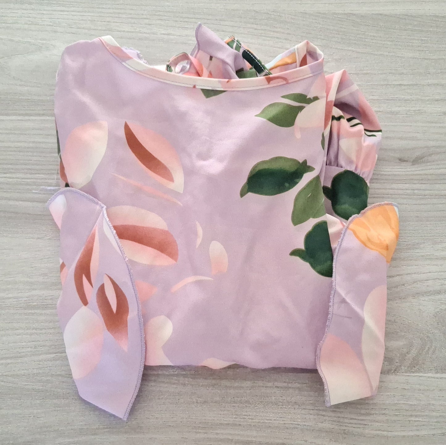 Shein Peplumtop Blumenprint 38