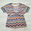 Colorblock Shirt Cut-Out Rücken 38