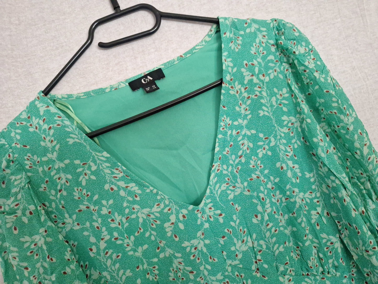 C&A Kleid Blumenmuster 38