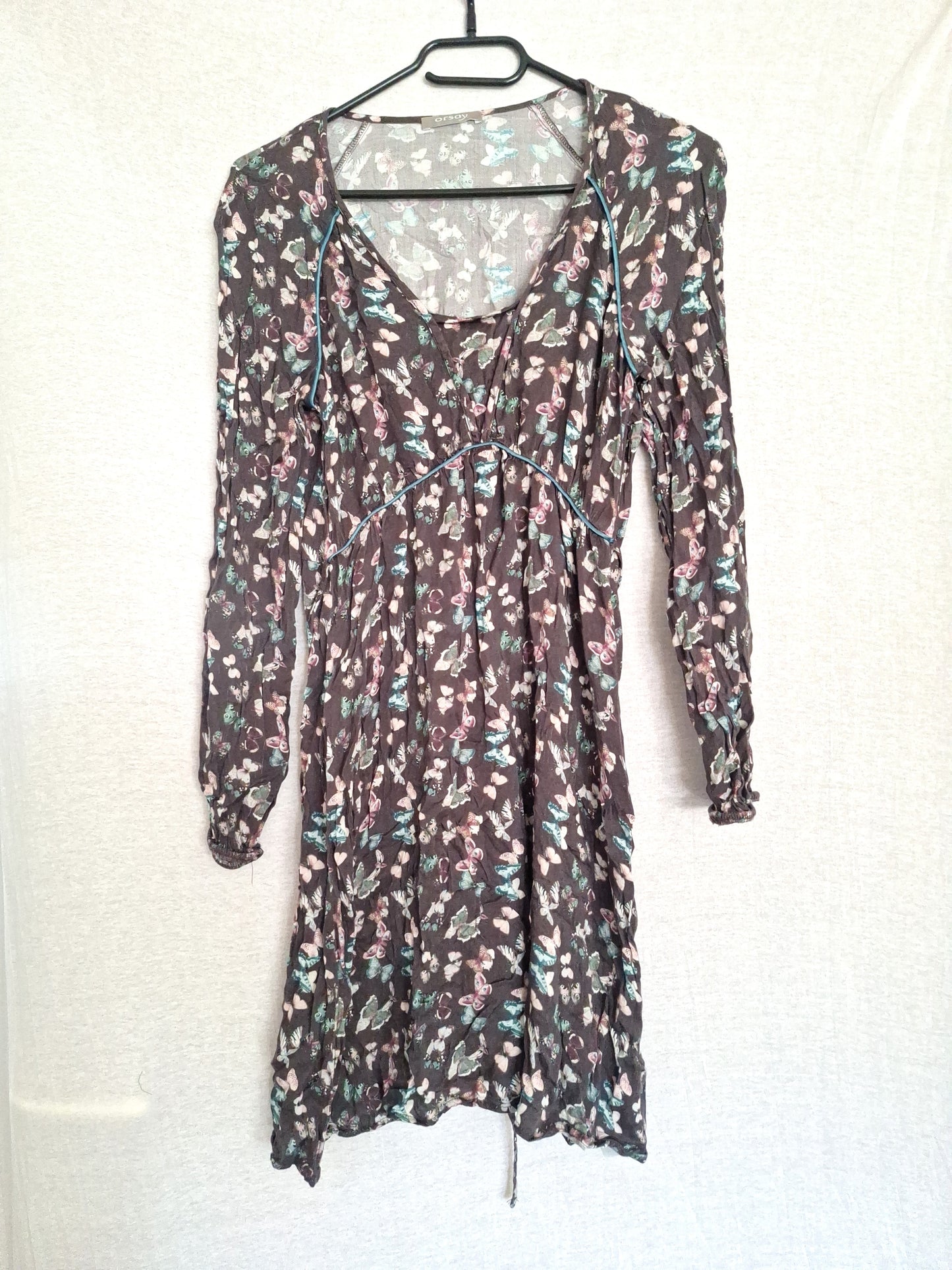Orsay Langarmkleid Schmetterling 34
