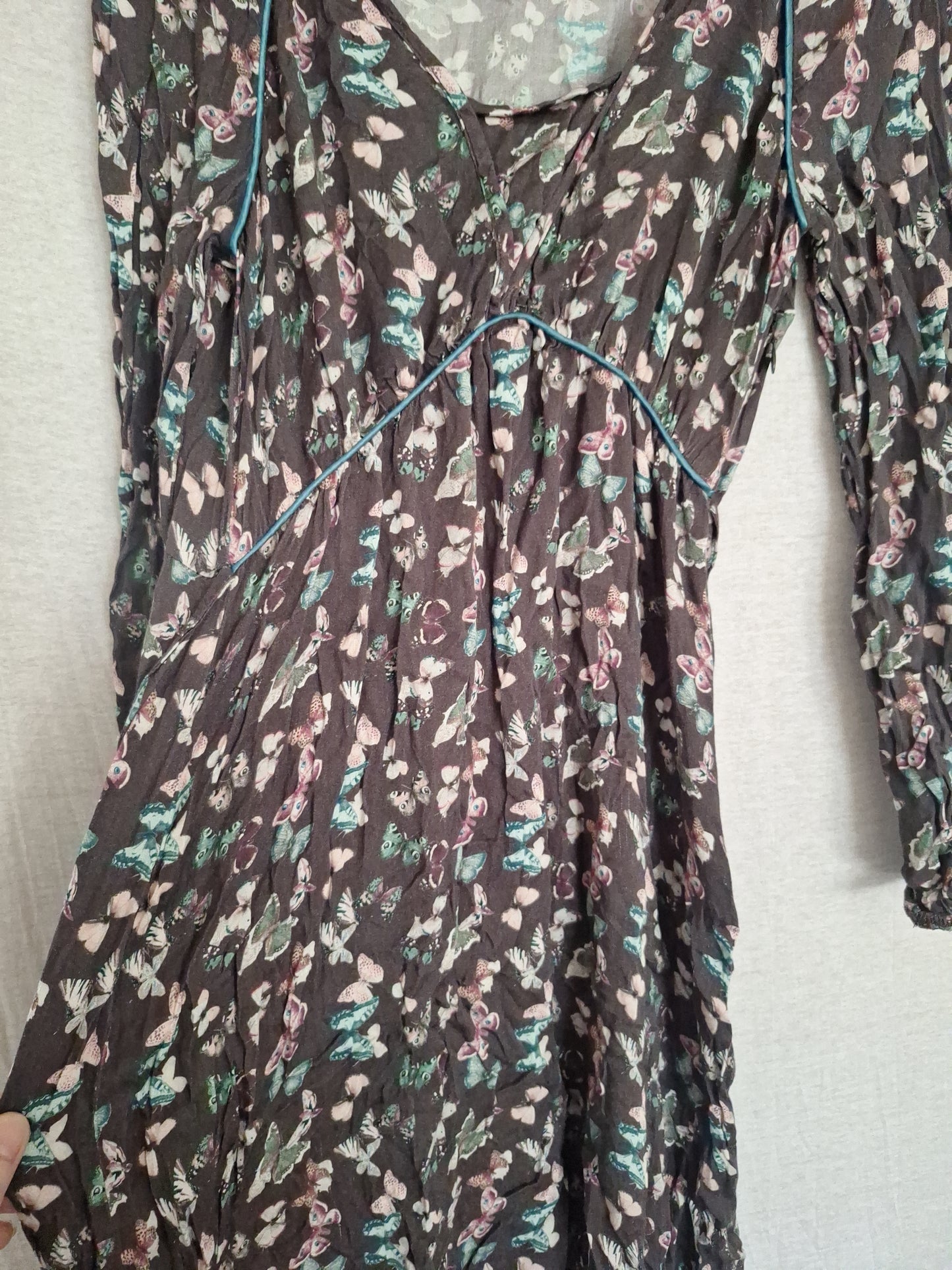 Orsay Langarmkleid Schmetterling 34