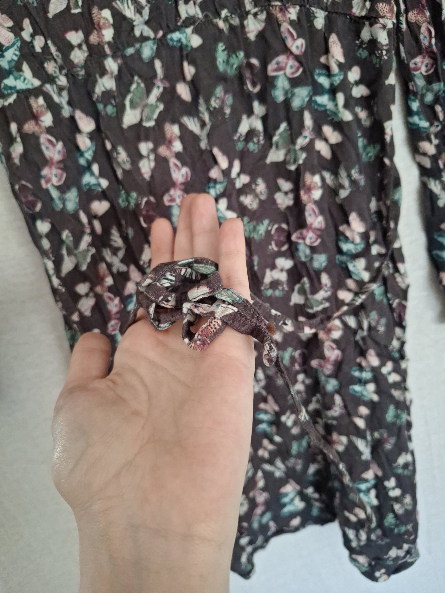 Orsay Langarmkleid Schmetterling 34