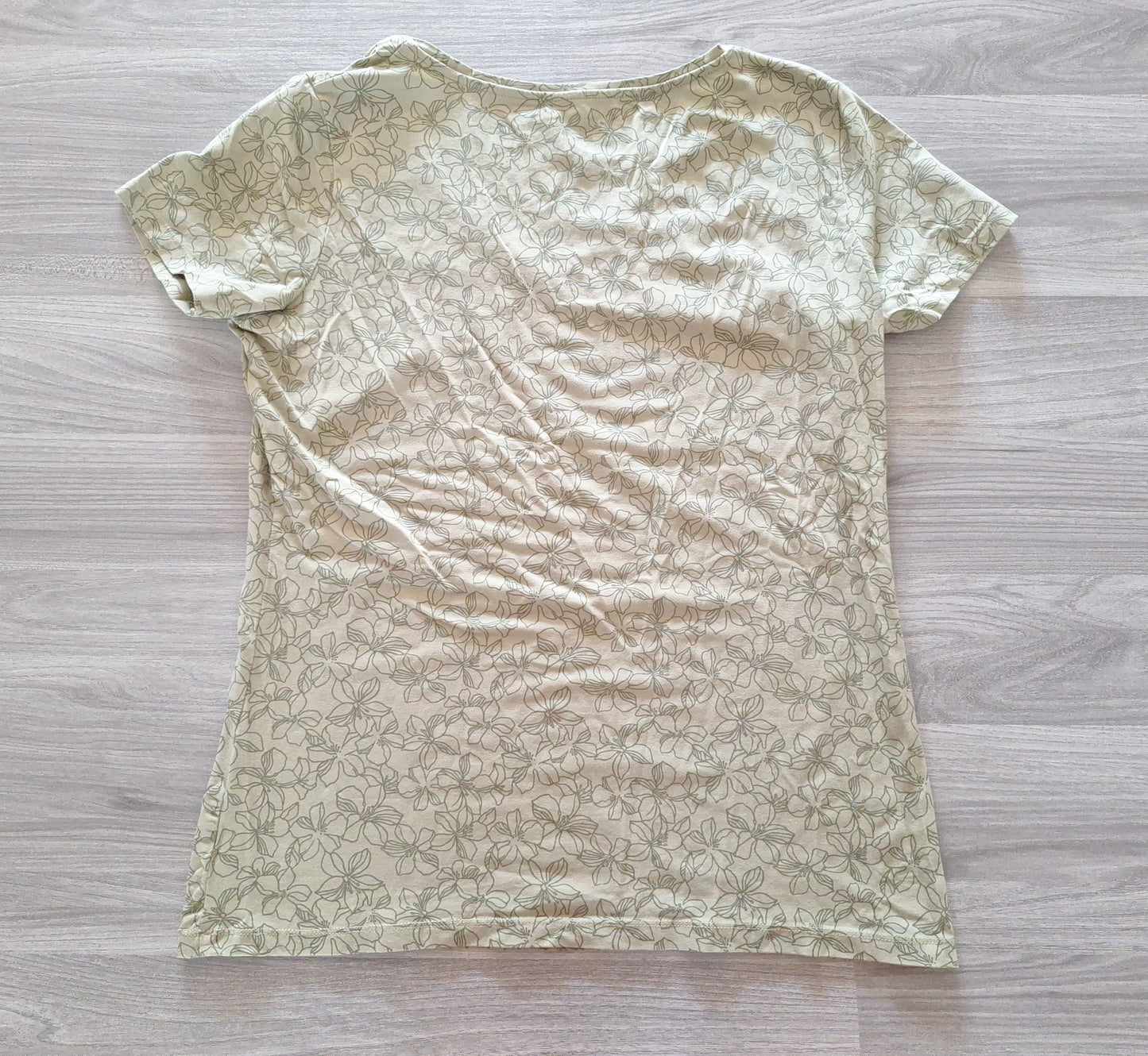 C&A T-Shirt Blumenprint 40