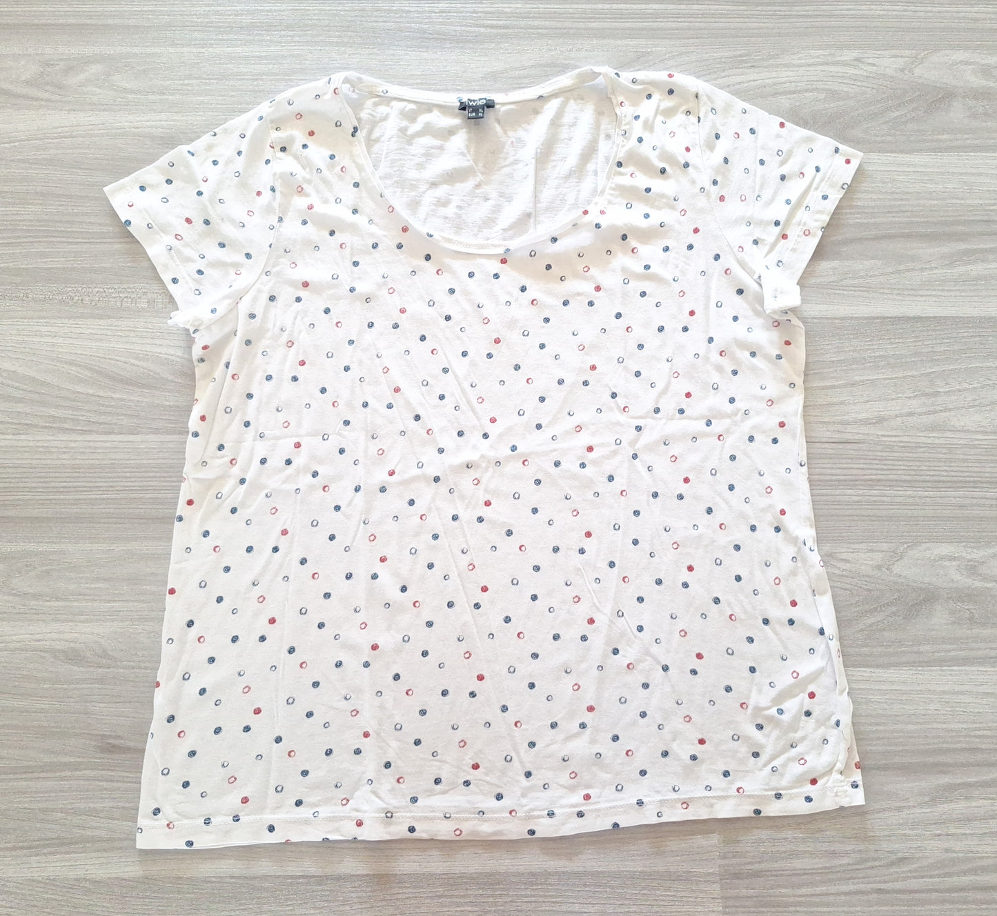 Iwie T-Shirt Tupfen 42