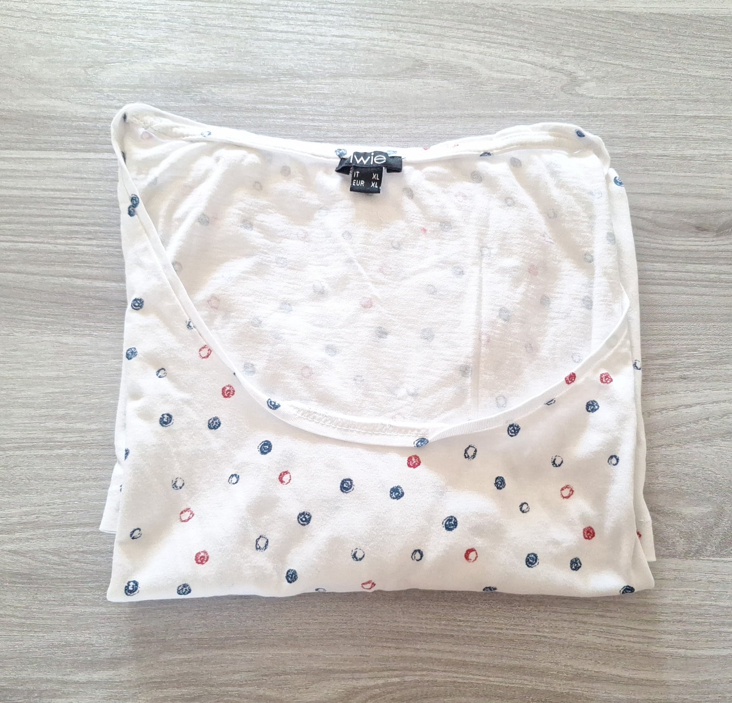 Iwie T-Shirt Tupfen 42